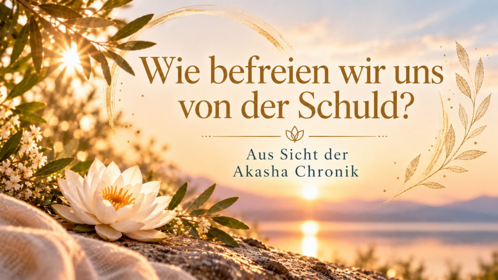 Schuld – Aus Sicht der Akasha Chronik